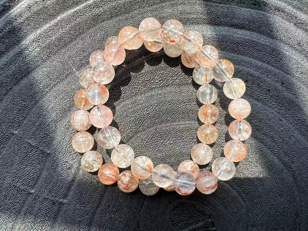 Super seven Natural crystal bracelet Real gems stone bangle