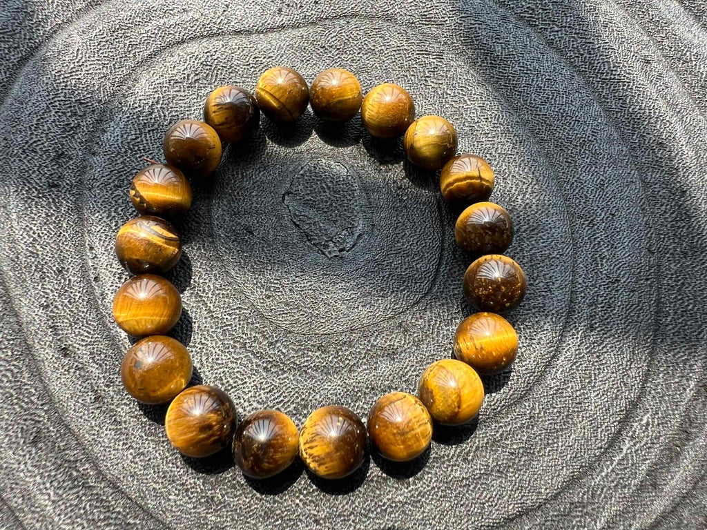 Natural crystal Tiger's eye bangle for men and women Energy Protection Crystal Real stone